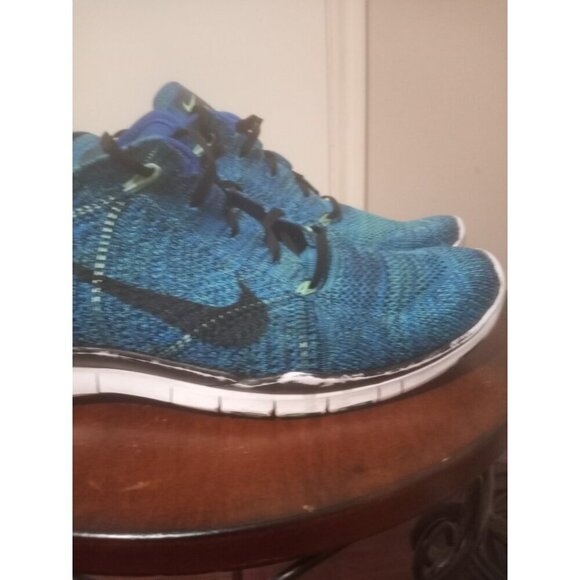 Nike Free TR Flyknit 718785-401 Blue Running Shoes Sneakers Women's Size 11.5 - Picture 5 of 14